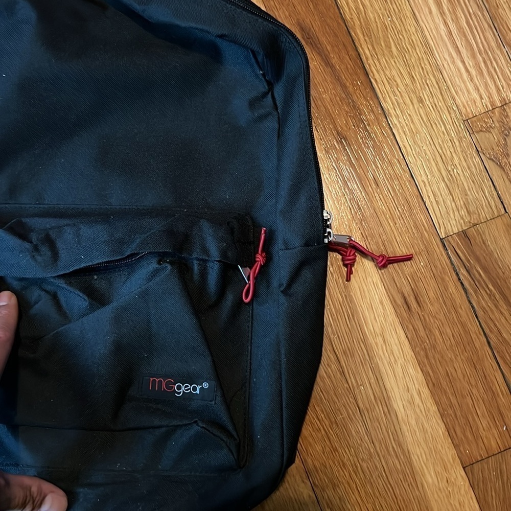 MG gear solid black school backpack new - Picture 4 of 4